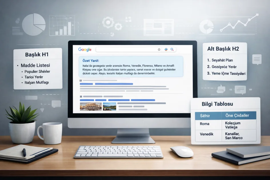 AI Overviews Nedir? Google AI Cevaplarına Uygun İçerik Nasıl Yazılır?