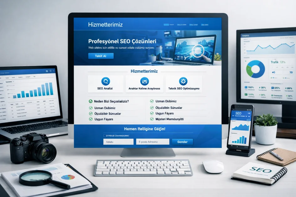 SEO/AEO/GEO Uyumlu Hizmet Sayfası Nasıl Hazırlanır?